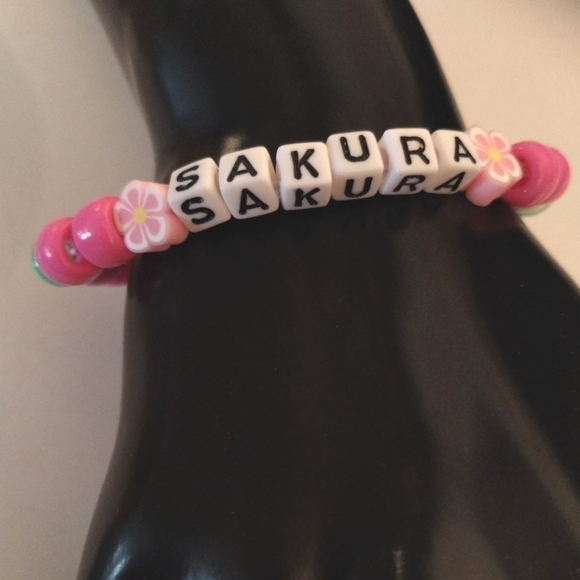 Sakura Lotus Kandi Bracelet - Picture 3 of 3